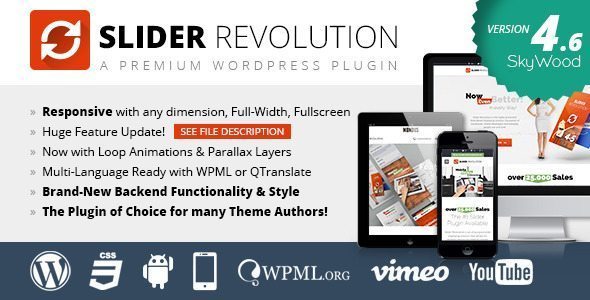 Slider Revolution Responsive WordPress Plugin