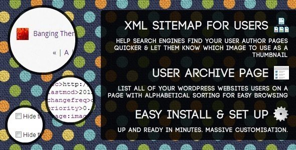 Users Sitemap & Archive - WordPress Plugin