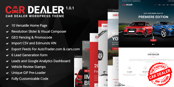 Car Dealer WordPress Theme