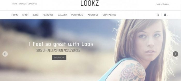 Fresh e-Commerce WP theme - Lookz