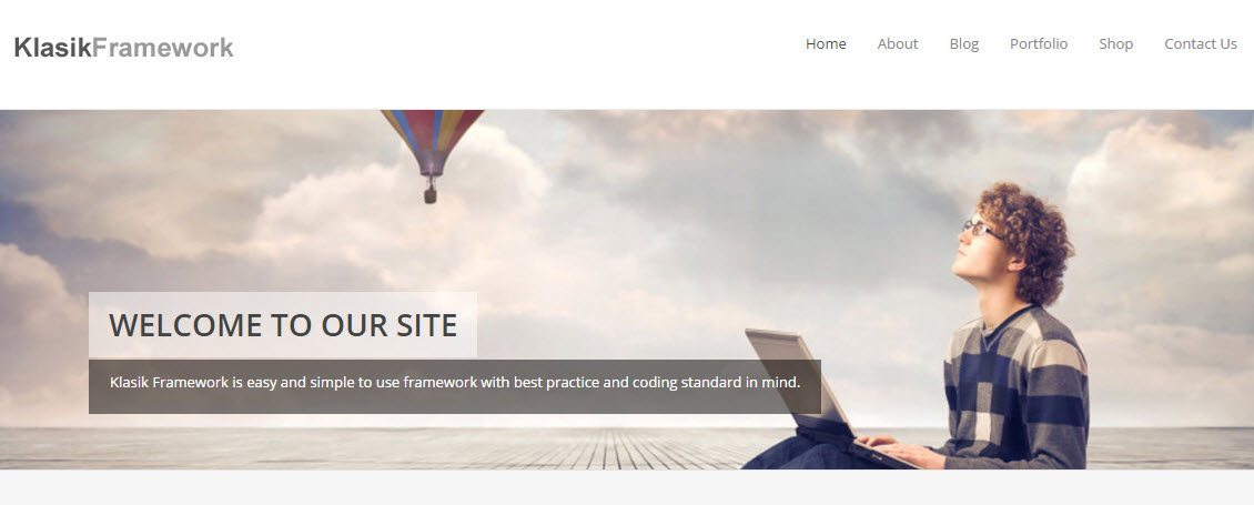 Klasik eCommerce theme Klasik eCommerce theme