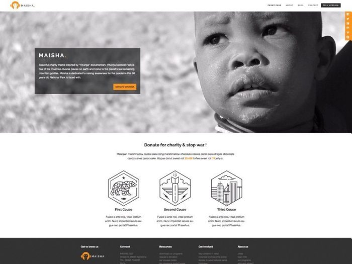 Maisha Lite - Free WordPress Theme