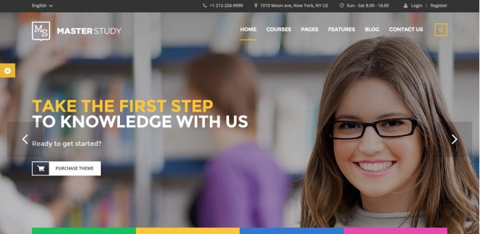 Masterstudy - Education Center WordPress theme