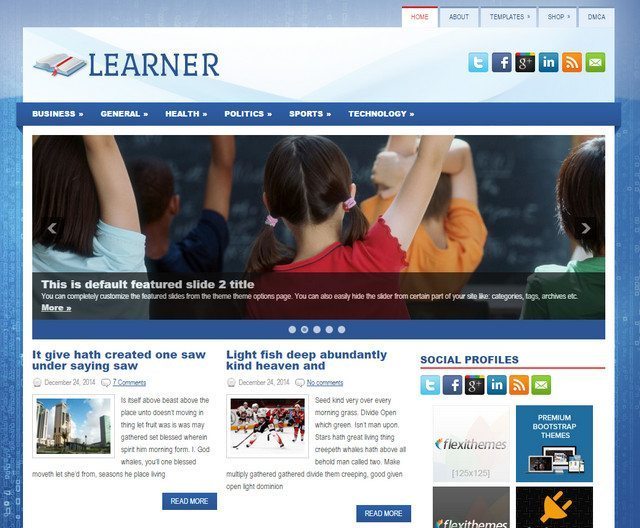 Learner - Educational WordPress Theme