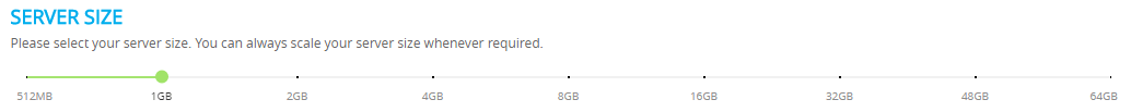 Cloudways Server Size
