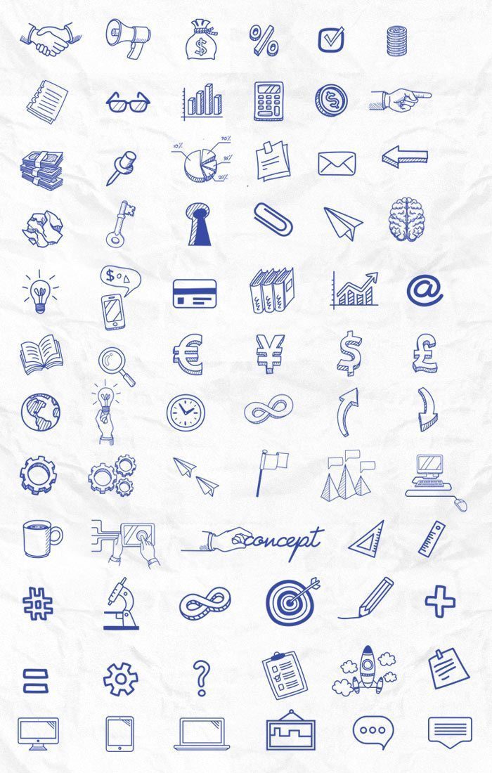 WordPress Unique and Attractive icons