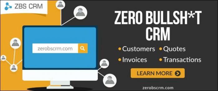 Zero Bullshit CRM