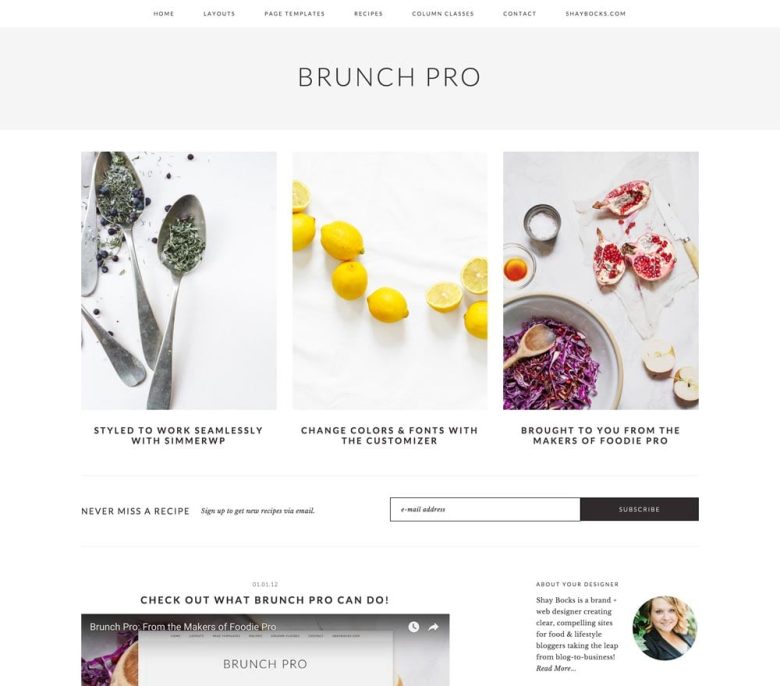 Brunch Pro Genesis child theme screenshot