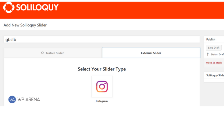 Slider Instagram