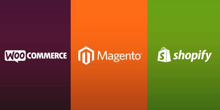 WooCommerce vs Magento vs Shopify