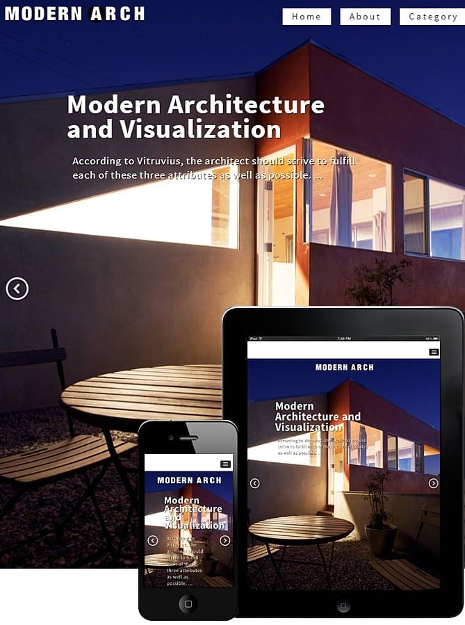 MODERN ARCHITECTURE WORDPRESS THEME