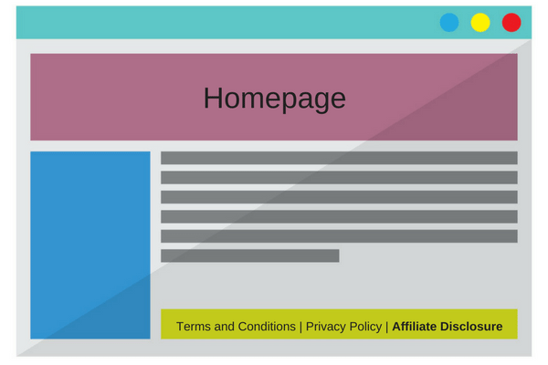 Affiliate disclosure has to be frequent