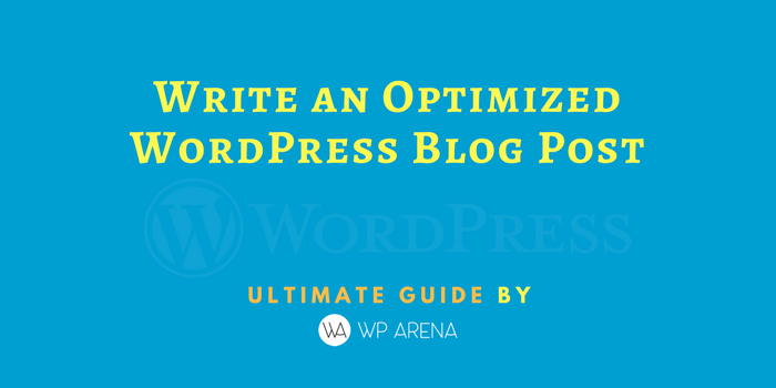 optimize wordpress blog post