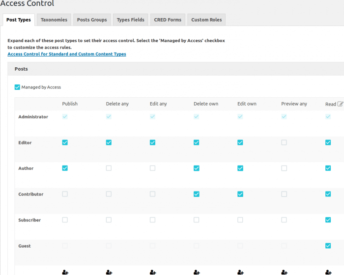 Tool Access Control Management