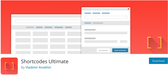 Shortcodes Ultimate