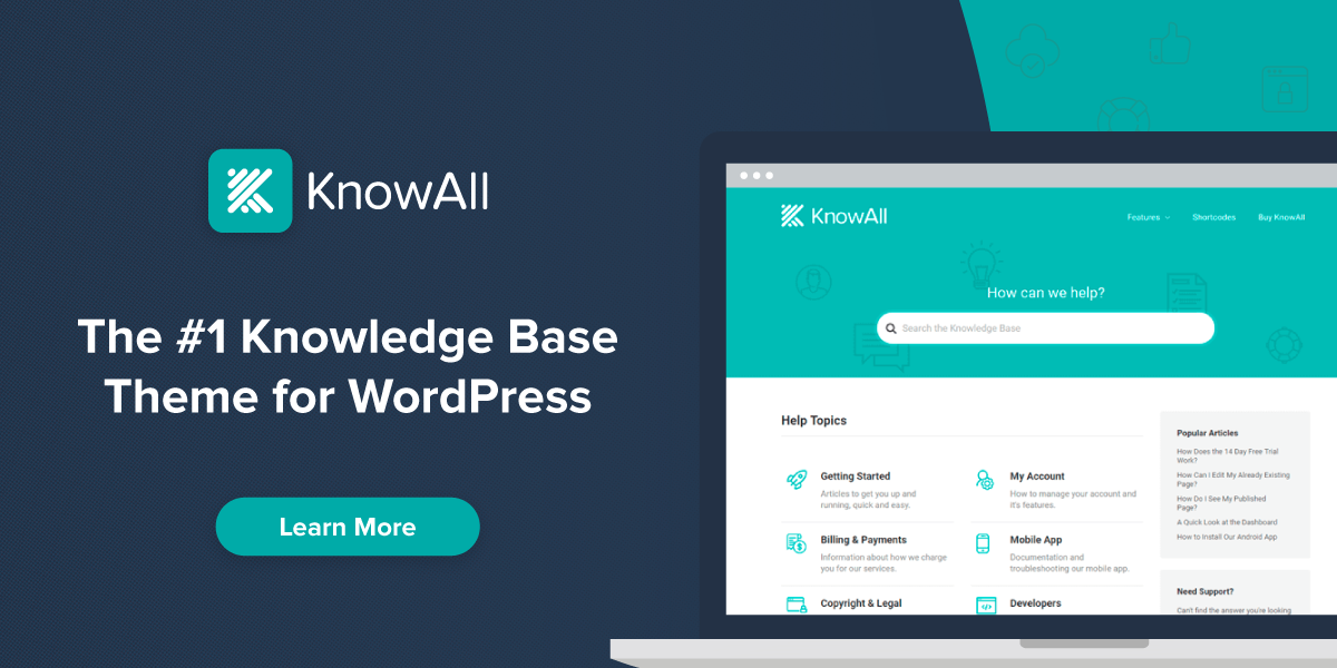 KnowAll website screenshot