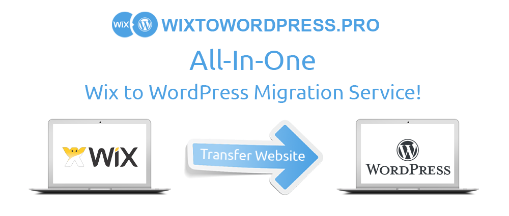 Wix to WordPress transfer