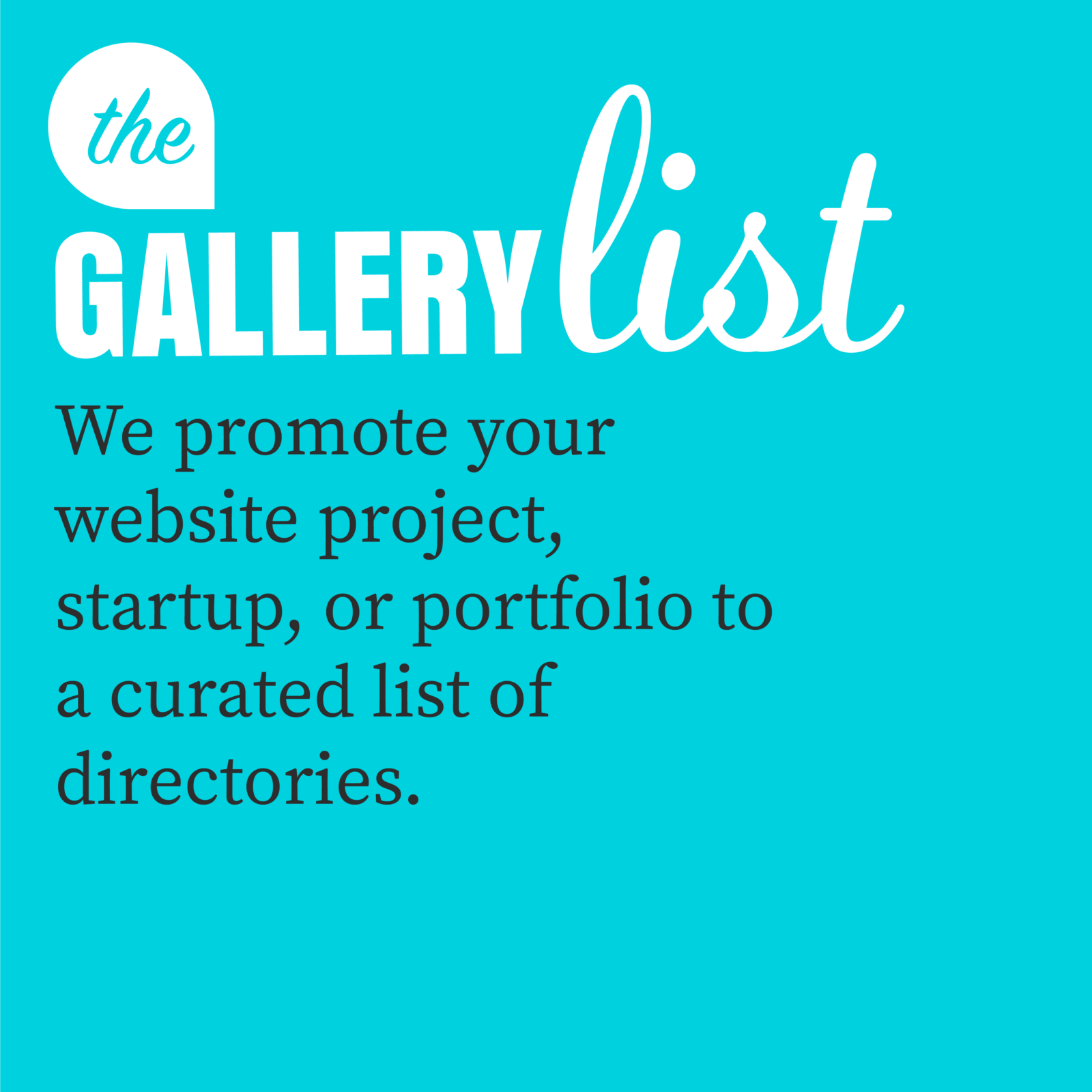 The Gallery list