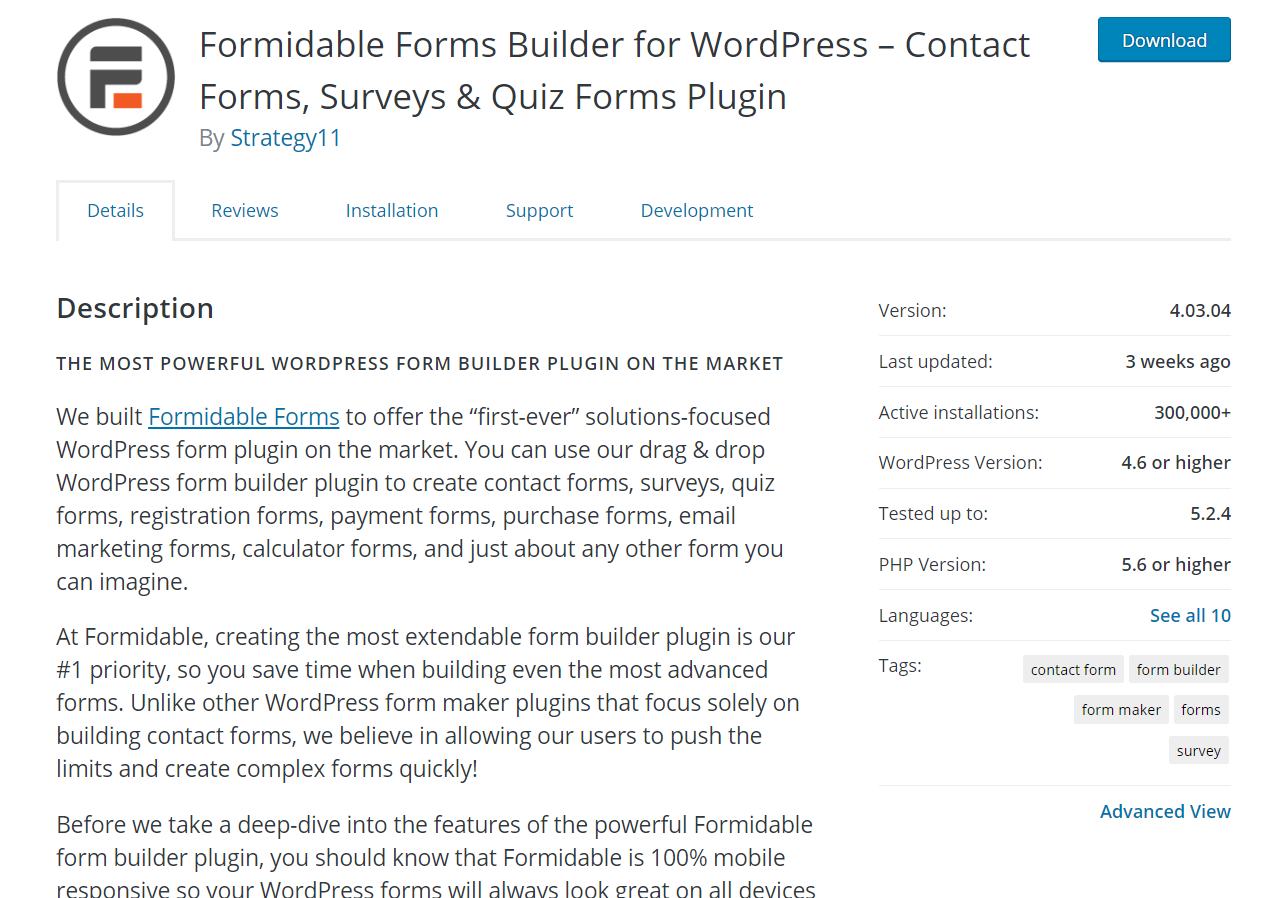 Formidable Forms Review 2019 Why This Is Best Form Builder?