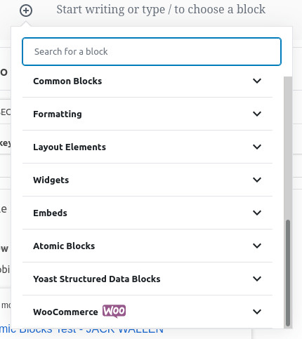 atomic blocks options