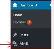 WordPress Dashboard Home