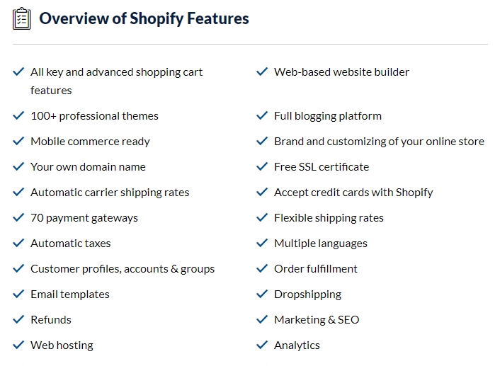 shopify-features