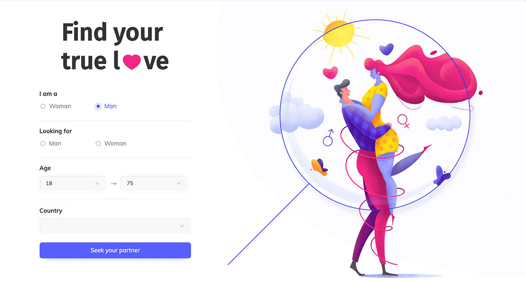 Seeko WordPress dating theme demo preview