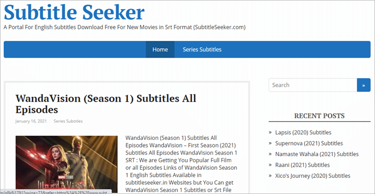 subtitle-seeker