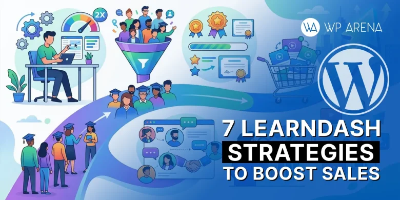How to Sell More Online Courses with LearnDash Strategies.