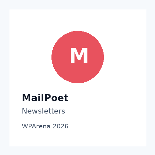 MailPoet plugin visual