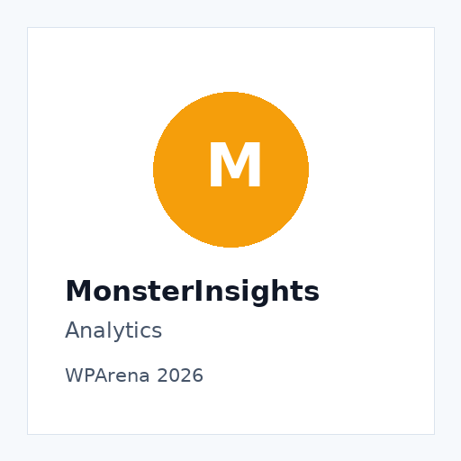 MonsterInsights plugin visual