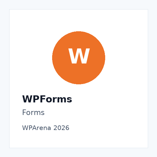 WPForms plugin visual