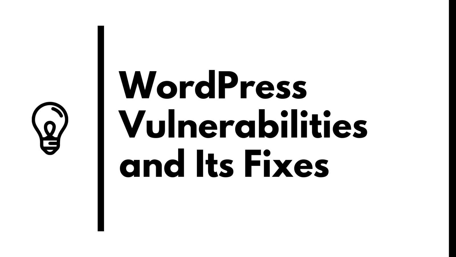 WordPress Vulnerabilities Featured Photo